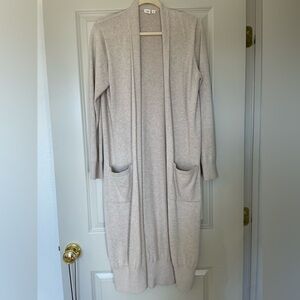 GAP Cream Sweater Duster
